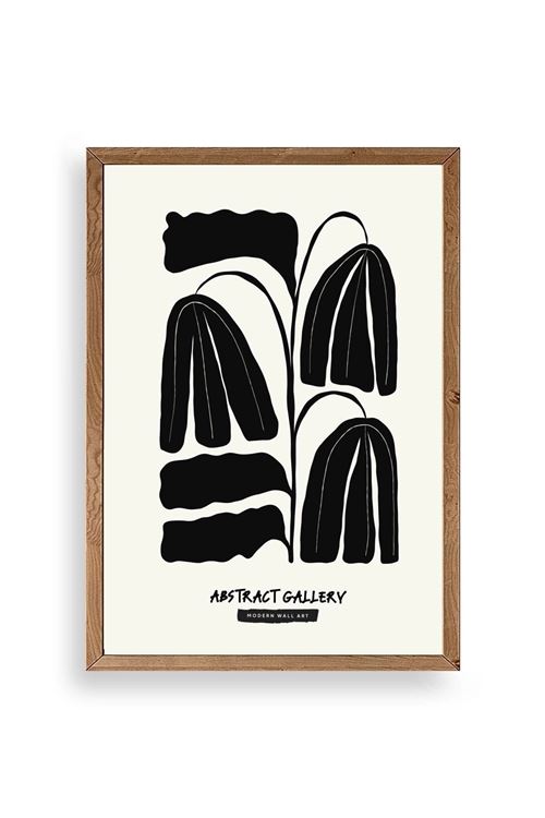 Çiçek Ahşap Çerçeveli Tablo 30 x 42