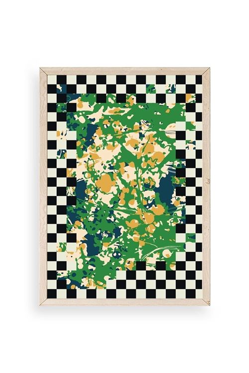 Desen Ahşap Çerçeveli Tablo 17 x 23