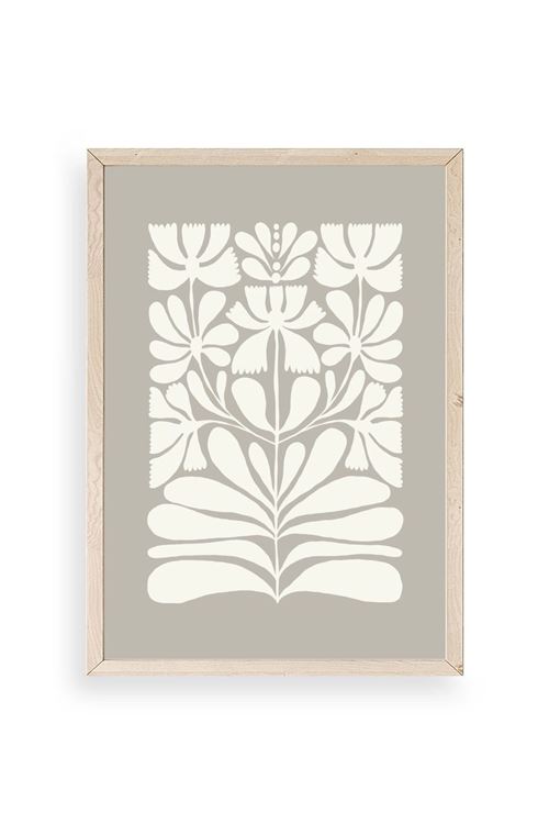 Desen Ahşap Çerçeveli Tablo 30 x 42