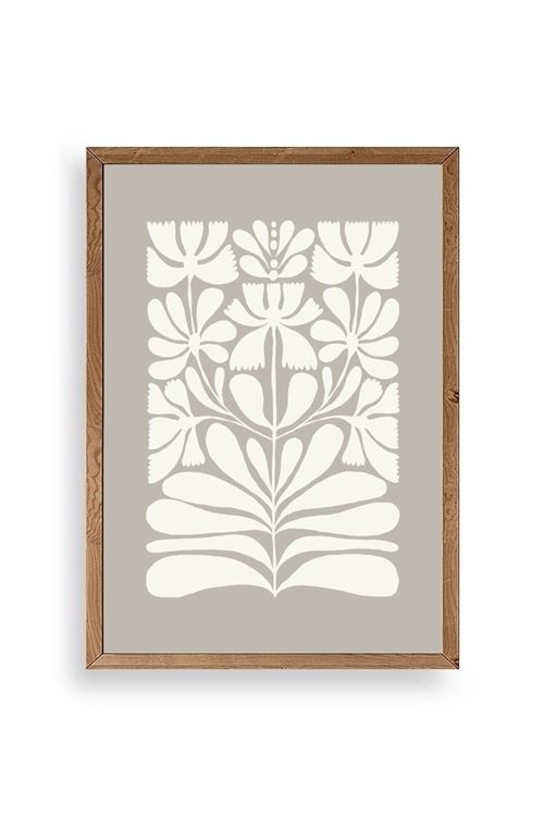 Desen Ahşap Çerçeveli Tablo 23 x 30