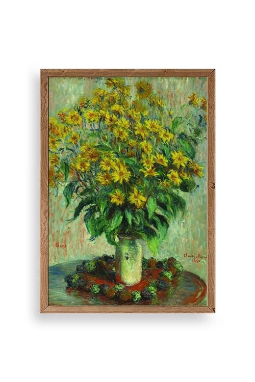 Ağaç Ahşap Çerçeveli Tablo 50 x 70