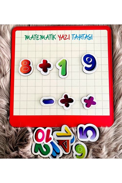 Ahşap Bultak Sayılar Yazı Tahtası