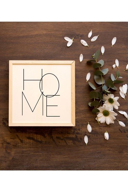 Home Tabela Ahşap Çerçeve 30 x 30