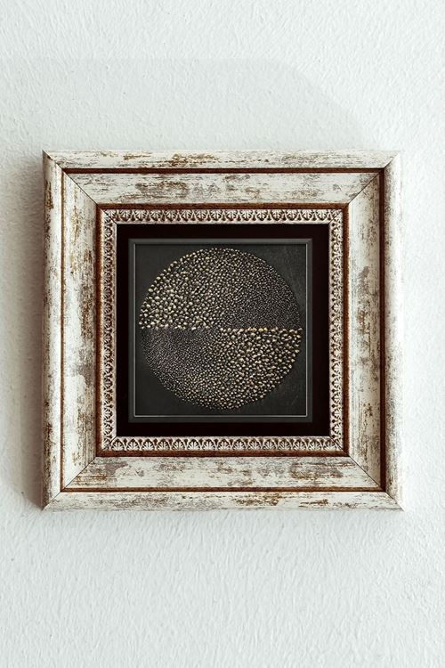 Çerçeveli Taş Tablo , Çerçeveli Taş Duvar Dekoru-enkcrcvtbl-00180 20 cm