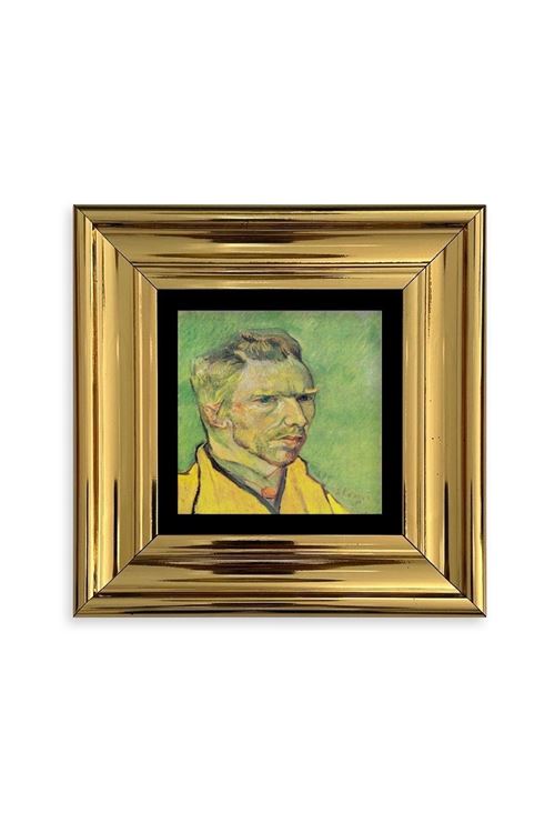 Van Gogh Çerçeveli Taş Tablo 20 cm