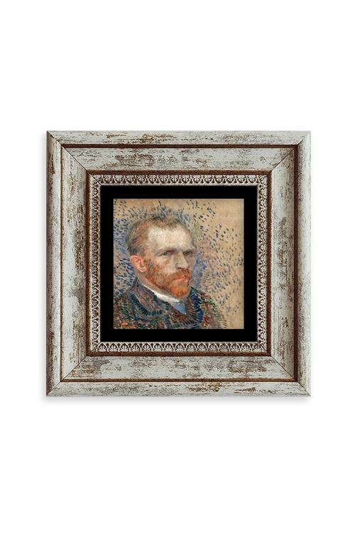 Van Gogh Çerçeveli Taş Tablo 20 cm
