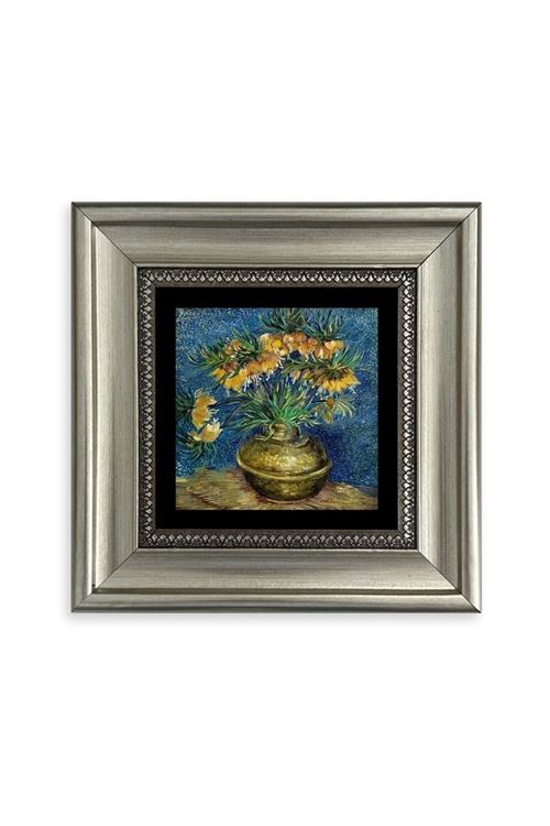 Van Gogh Çerçeveli Taş Tablo 20 cm