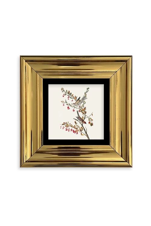 Dal Çerçeveli Taş Tablo 20 cm