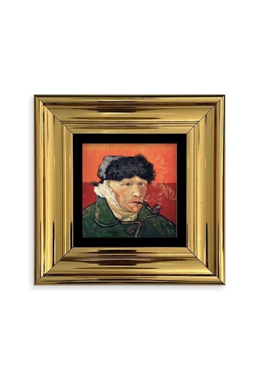 Van Gogh Çerçeveli Taş Tablo 20 cm