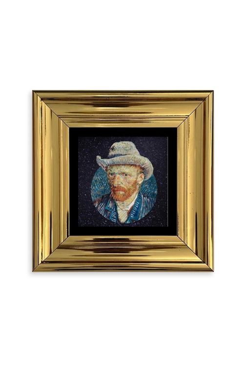 Van Gogh Çerçeveli Taş Tablo 20 cm