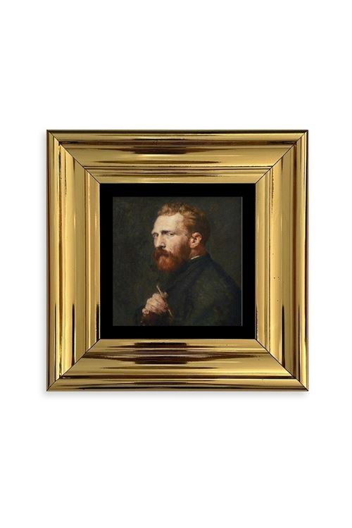 Van Gogh Çerçeveli Taş Tablo 20 cm