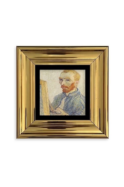 Van Gogh Çerçeveli Taş Tablo 20 cm