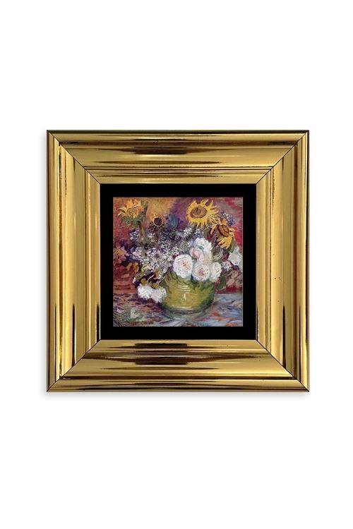 Van Gogh Çerçeveli Taş Tablo 20 cm