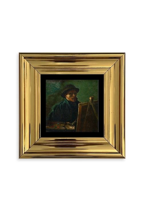 Van Gogh Çerçeveli Taş Tablo 20 cm