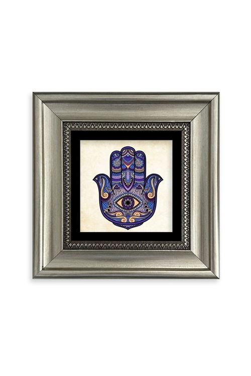 Fatma Ana Eli Çerçeveli Taş Tablo 20 cm