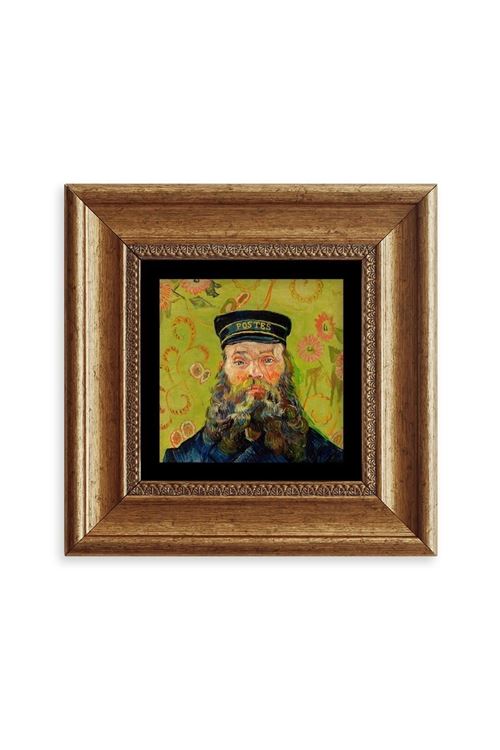 Van Gogh Çerçeveli Taş Tablo 20 cm