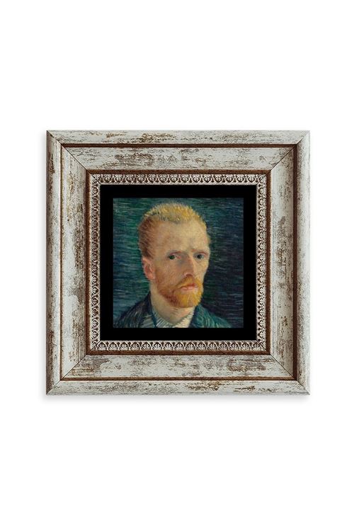 Van Gogh Çerçeveli Taş Tablo 20 cm