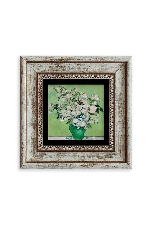 Van Gogh Çerçeveli Taş Tablo 20 cm