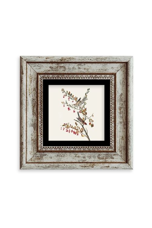 Dal Çerçeveli Taş Tablo 20 cm