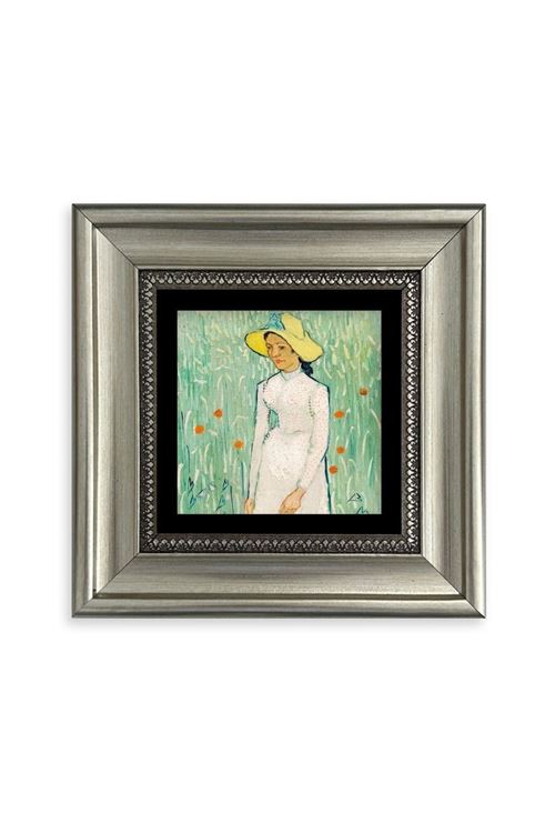 Van Gogh Çerçeveli Taş Tablo 20 cm
