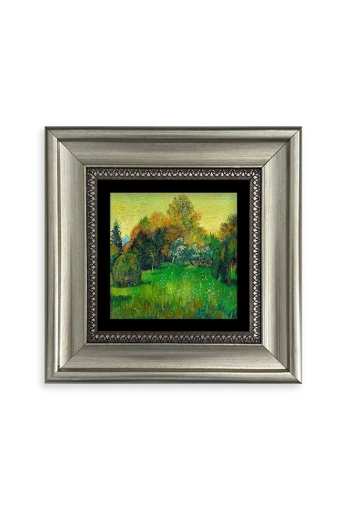 Van Gogh Çerçeveli Taş Tablo 20 cm