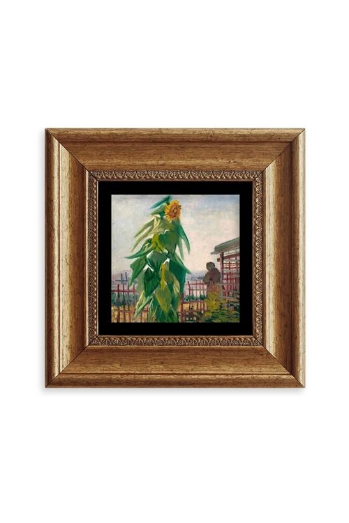 Van Gogh Çerçeveli Taş Tablo 20 cm