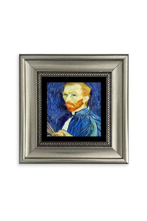 Van Gogh Çerçeveli Taş Tablo 20 cm