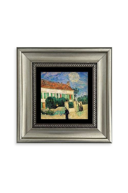 Manzara Çerçeveli Taş Tablo 20 cm