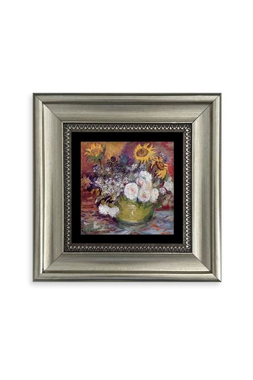 Van Gogh Çerçeveli Taş Tablo 20 cm