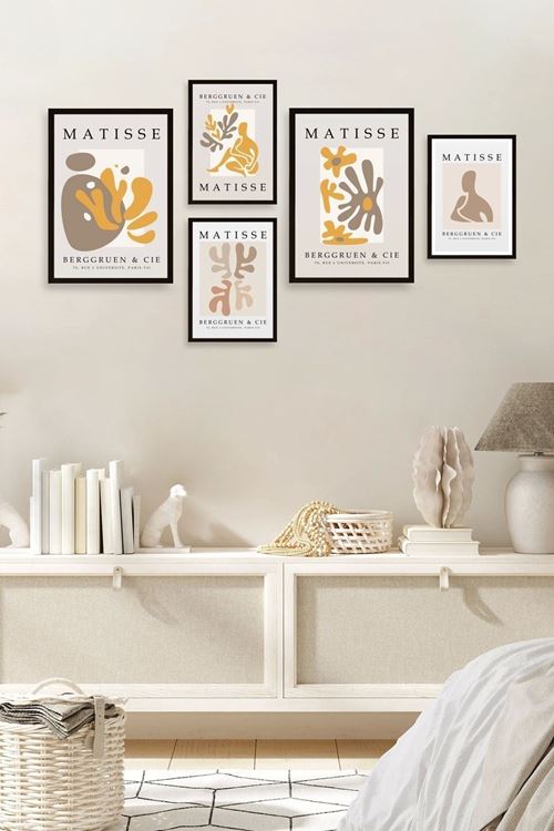 Matisse 5'li Tablo 30 x 40