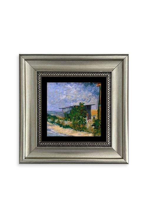 Van Gogh Çerçeveli Taş Tablo 20 cm