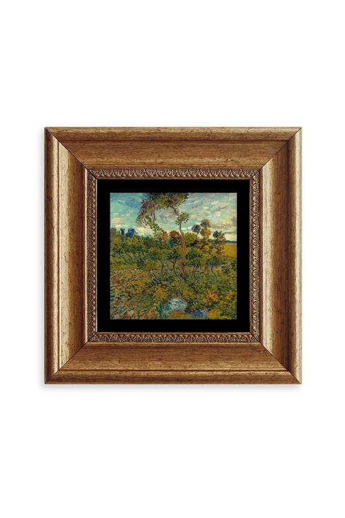 Manzara Çerçeveli Taş Tablo 20 cm