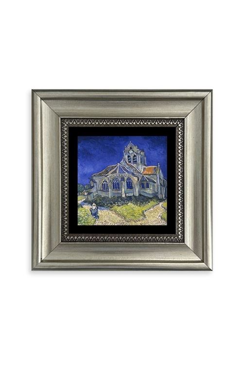 Van Gogh Çerçeveli Taş Tablo 20 cm