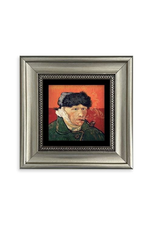 Van Gogh Çerçeveli Taş Tablo 20 cm