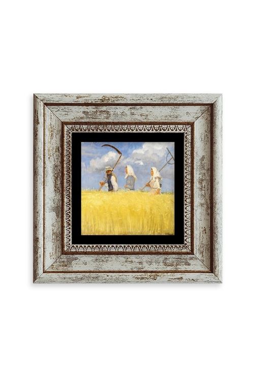 Van Gogh Çerçeveli Taş Tablo 20 cm