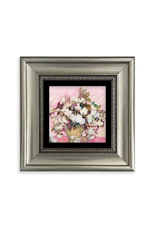 Van Gogh Çerçeveli Taş Tablo 20 cm
