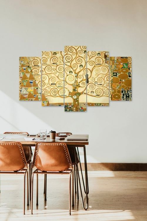 Ağaç 5 Parçalı Mdf Tablo 60 x 100