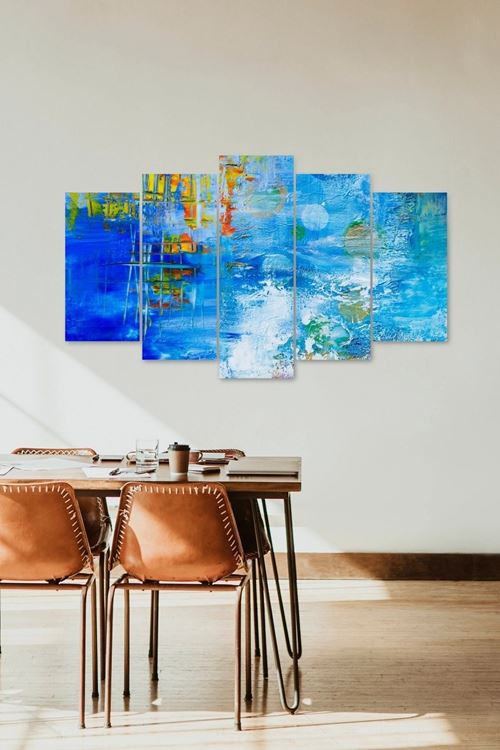 Manzara 5 Parçalı Mdf Tablo 60 x 100