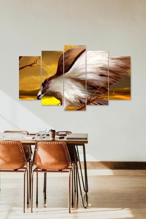 Manzara 5 Parçalı Mdf Tablo 60 x 100