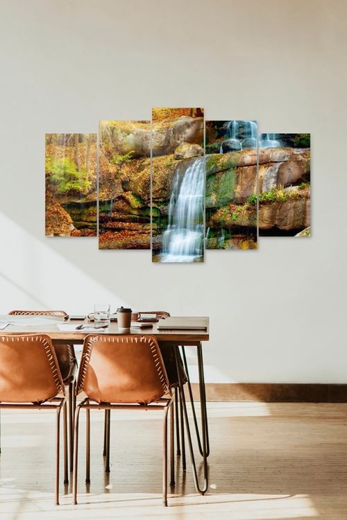 Manzara Doğa 5 Parçalı Mdf Tablo 60 x 100