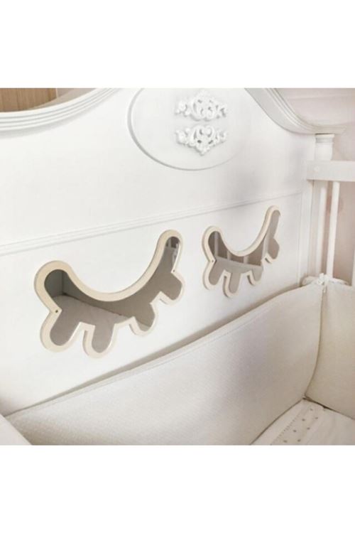 Kirpik Desen Duvar Dekoru