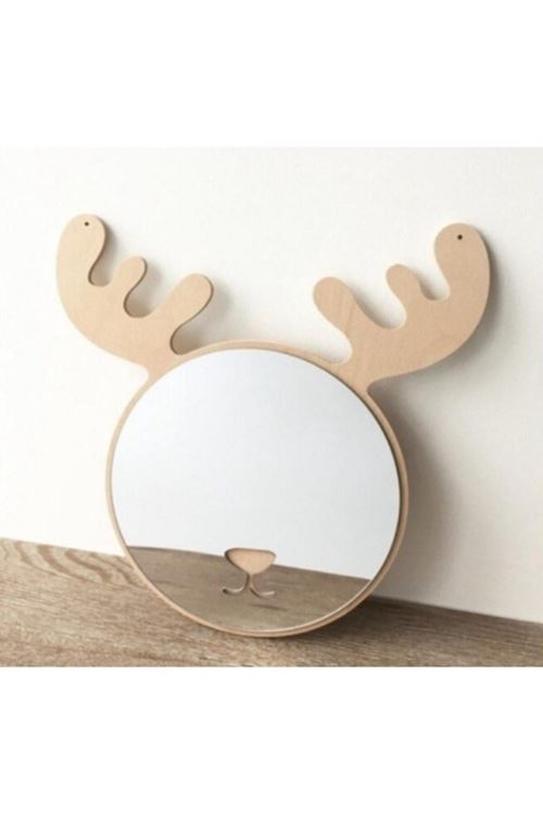 Geyik Desen Duvar Dekoru