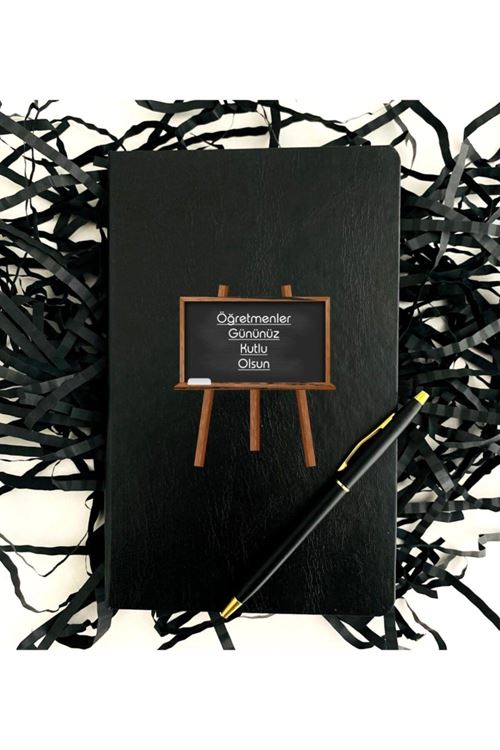 Öğretmenler Günü Okul Tahtası Model Defter Kalem Seti