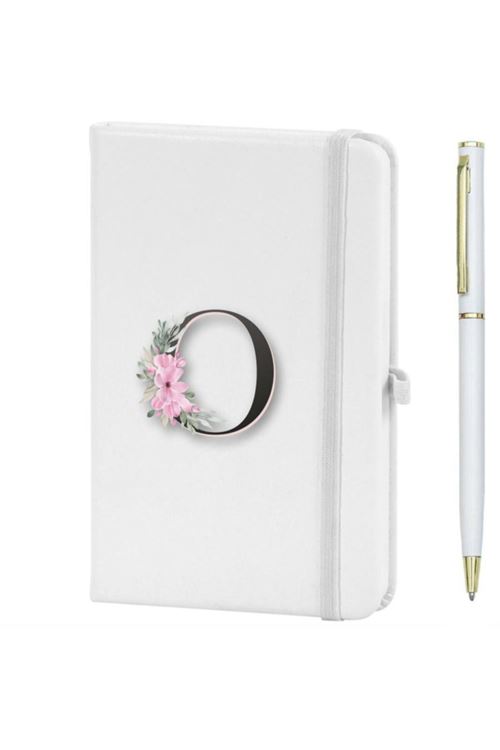 Öharfi Çiçek Desen Baskılı Defter