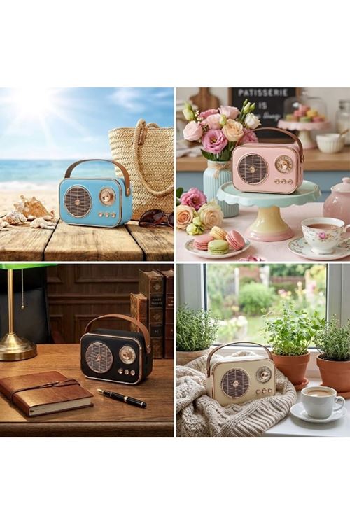 Bluetooth 5.2 USB Ve TF Kart FM Radyo