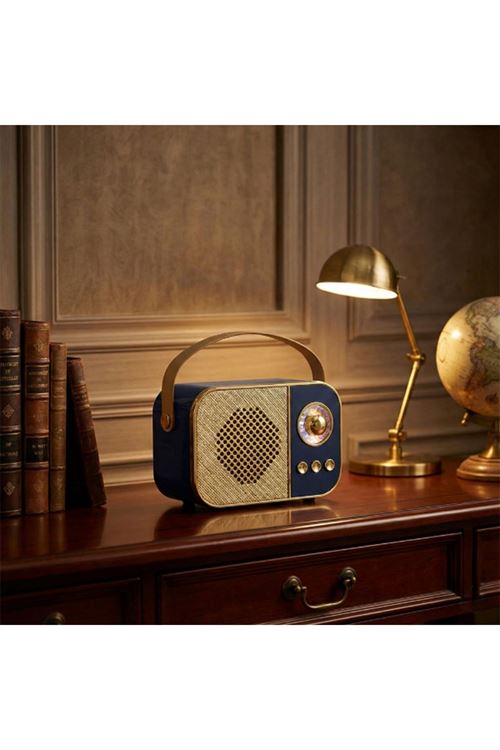 LED Aydınlatmalı Hoparlör Siyah