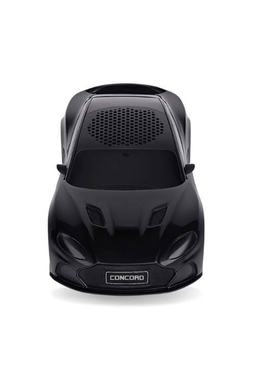 Siyah Araba Tasarımlı Hoparlör - Bluetooth FM USB Özellikli