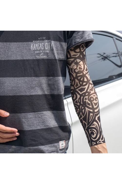 Giyilebilir 3D Baskılı Kol Bacak Dövmesi (2 Adet) Model 13