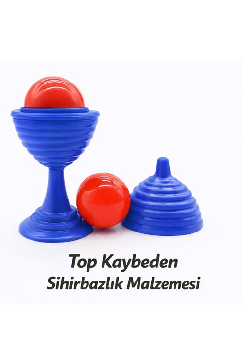 Mavi Renk Sihirli Kupa Top Kaybetme Oyunu 7 cm