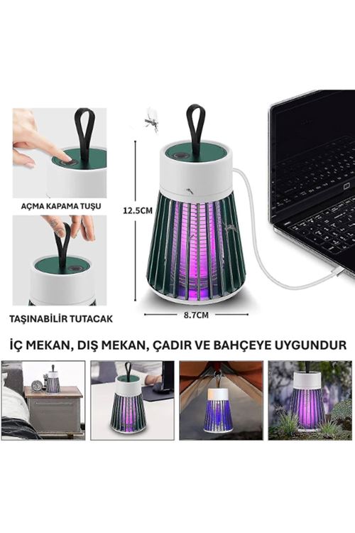 Mini Taşınabilir Sinek Öldürücü UV Lamba